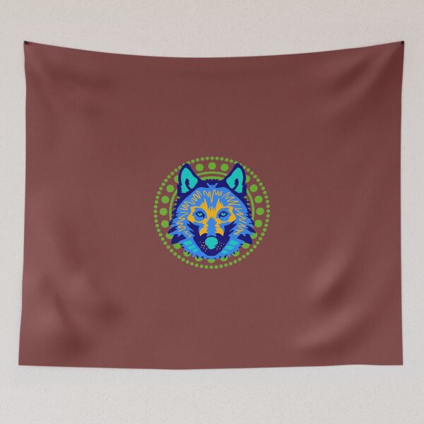 Item preview, Lone blue wolf ! designed and sold by Byoudesigns.
