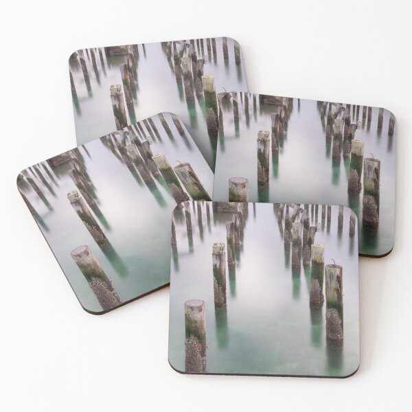 Item preview, Abandoned Pilings On The Commencement Bay Shoreline designed and sold by NewEndeavors.