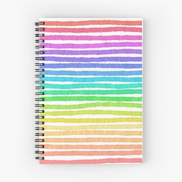 Item preview, Muted rainbow stripes designed and sold by Shelley Gilbert.
