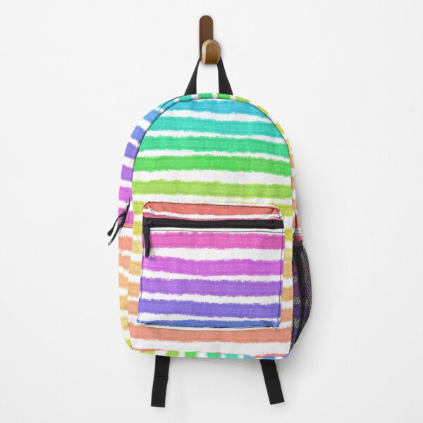 Item preview, Muted rainbow stripes designed and sold by Shelley Gilbert.