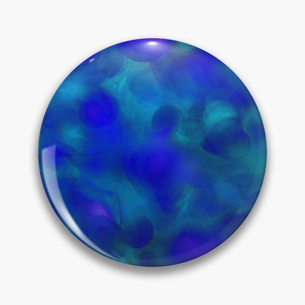 Item preview, Relaxed blue rounds designed and sold by JustLagoons.