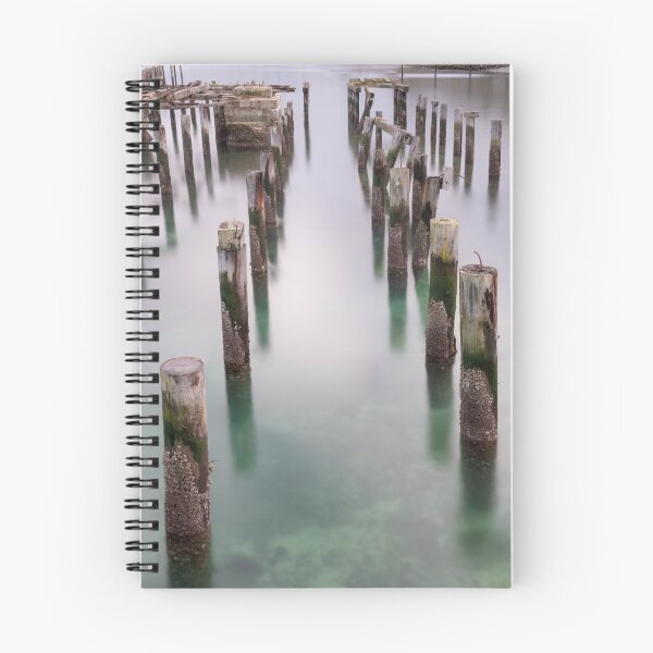 Item preview, Abandoned Pilings On The Commencement Bay Shoreline designed and sold by NewEndeavors.