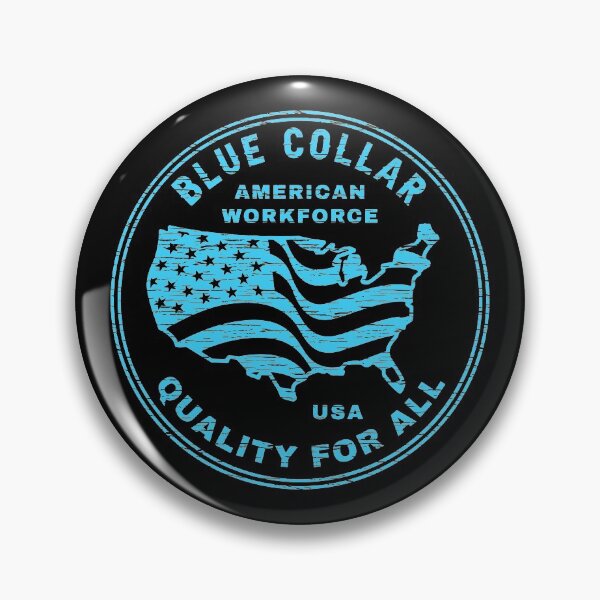 Item preview, Blue Collar Workforce (blue) designed and sold by ColdCityDesign.