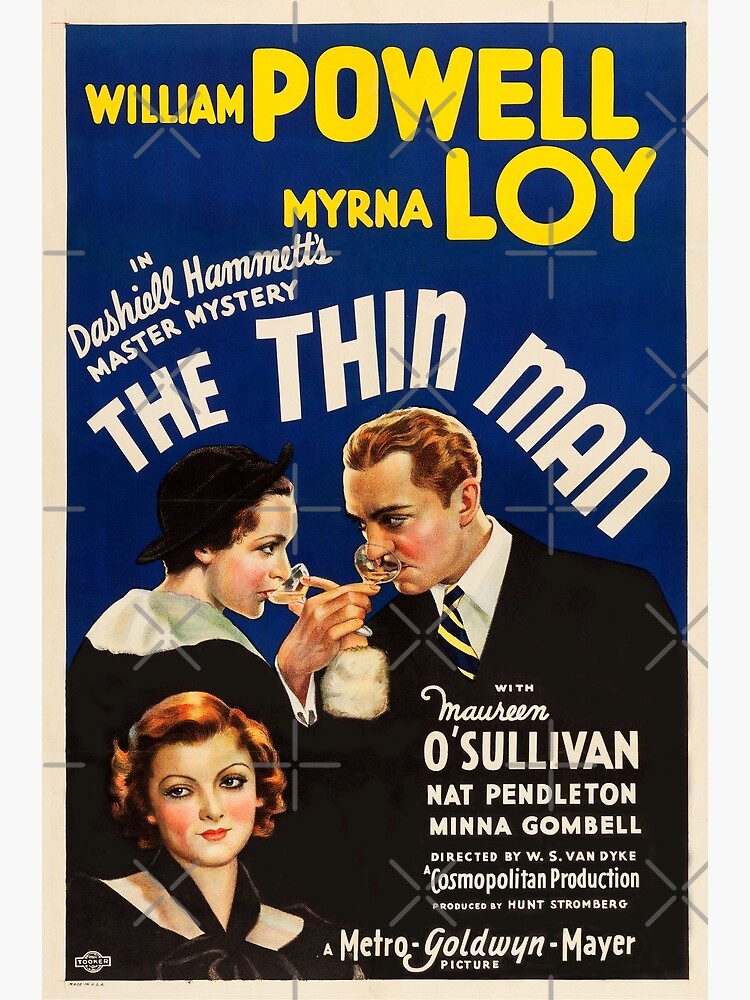 thin man movie poster