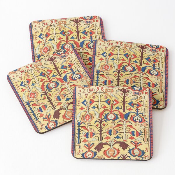 Item preview, Playful Antique Persian Rug Print designed and sold by Vicky Brago-Mitchell®.