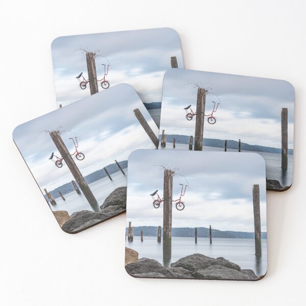 Item preview, Biking Along Ruston Way designed and sold by NewEndeavors.
