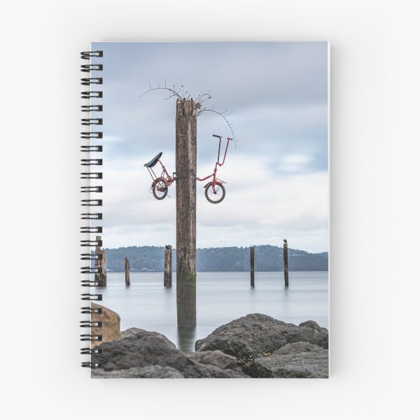 Item preview, Biking Along Ruston Way designed and sold by NewEndeavors.