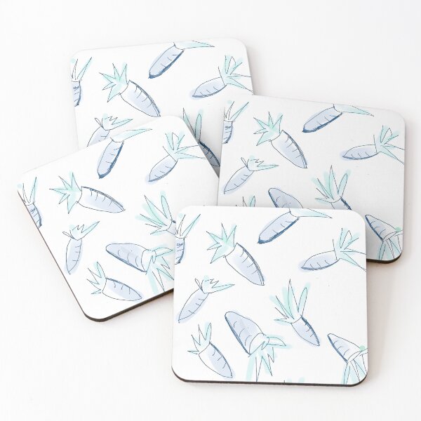 Item preview, Carrots  Blue designed and sold by Designs By YL.