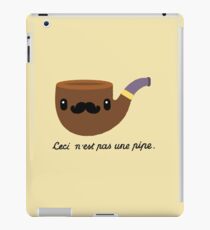 Ceci n'est pas une pipe. iPad Case/Skin