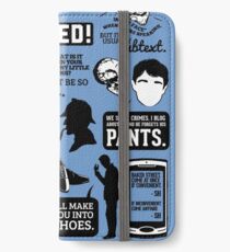 I'd Be Lost Without My Blogger iPhone Wallet/Case/Skin