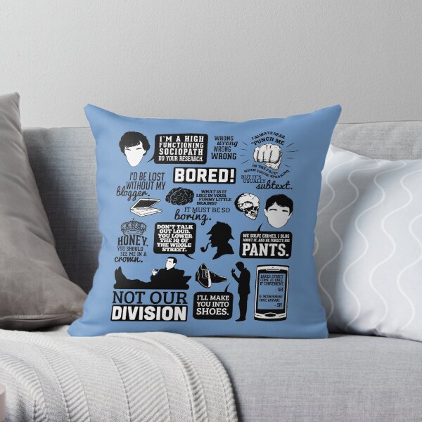 I'd Be Lost Without My Blogger Throw Pillow