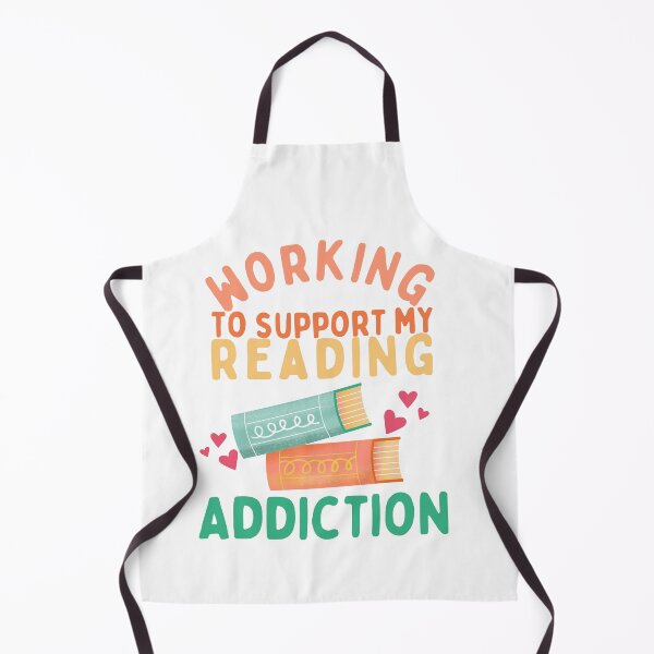 Item preview, Working to Support my Reading Addiction designed and sold by Dollfacedesign.