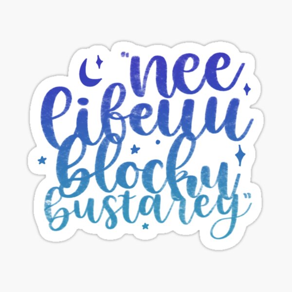 “Nee Lifeuu Blocku Bustarey” From Sarrainodu Sticker