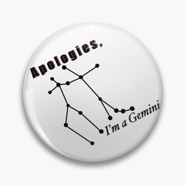 Item preview, Disculpas, soy Géminis designed and sold by Heal-The-Mind.
