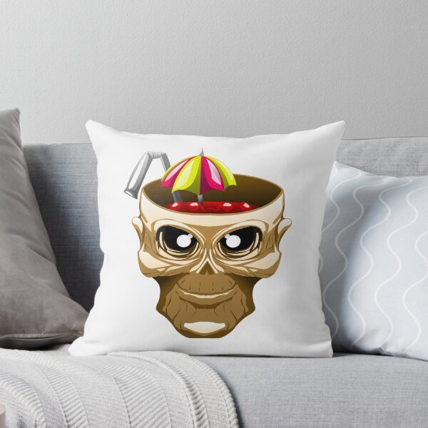 Item preview, skull fruit punch funny vector art yummy brain juice designed and sold by lu2k.