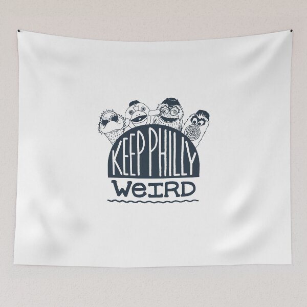 Item preview, Philadelphia mascots tshirt, Keep Philly Weird designed and sold by Realme9876.