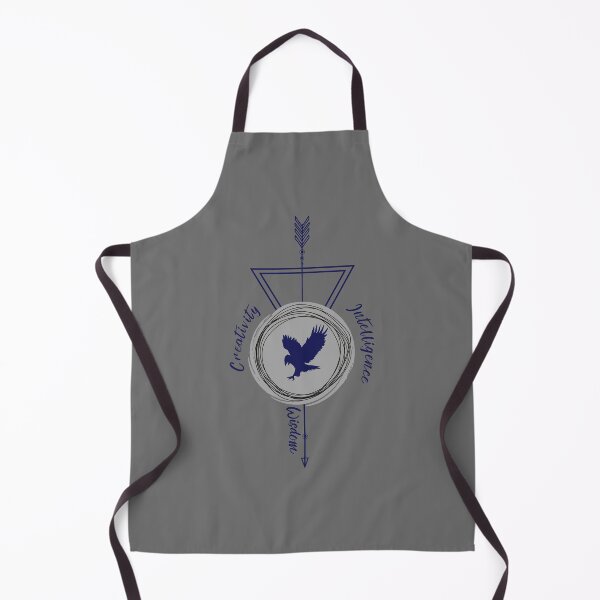 Item preview, Blue and Gray Eagle Crow Creativity, intelligence, wisdom designed and sold by AlexWolfDesigns.