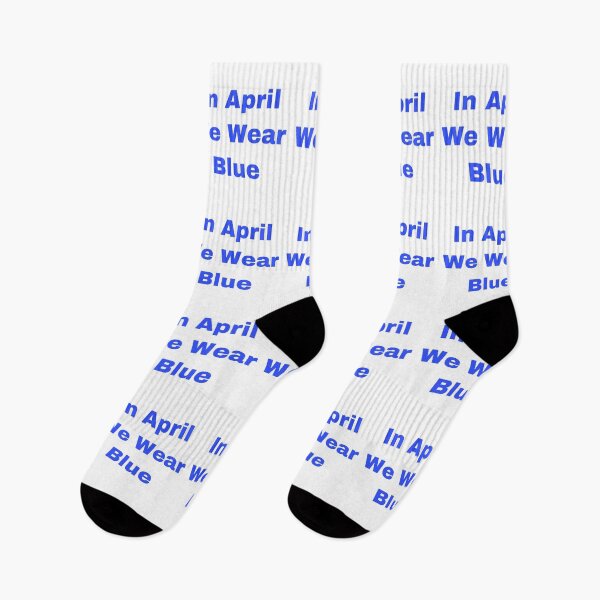 Item preview, In April We Wear Blue designed and sold by Yeewen88.