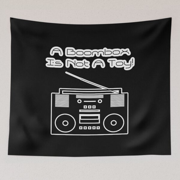 Item preview, A Boombox Is Not a Toy designed and sold by ICheckmateThee.