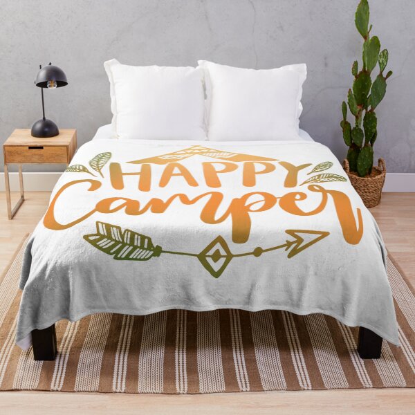Item preview, Happy Camper Boho Camping Design designed and sold by Dollfacedesign.