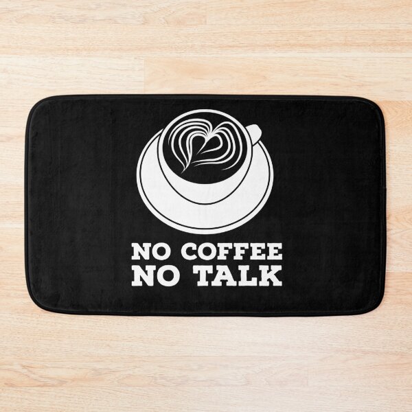 Item preview, No coffee no talk, designed and sold by ImaginateStores.