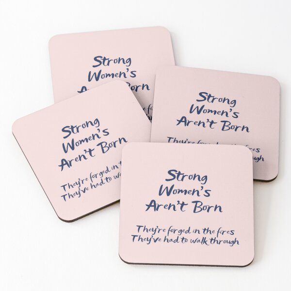 Item preview, STRONG WOMEN'S aren't Born  designed and sold by Next Gen Studio.