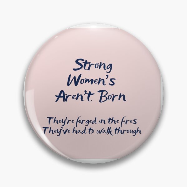 Item preview, STRONG WOMEN'S aren't Born  designed and sold by Next Gen Studio.