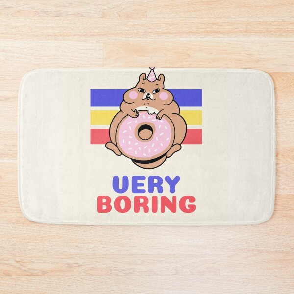 Item preview, Very Boring Cute Cat Design  designed and sold by boopsblunt.