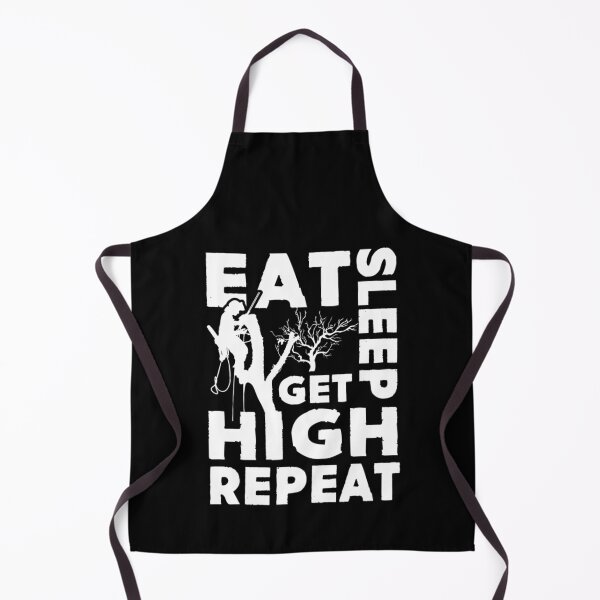 Item preview, Eat-Sleep-Get-High-Repeat-Funny-Arborist-Gift-Pullover-Hoodie designed and sold by ihbct1657.