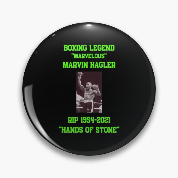 Item preview, RIP Marvelous Marvin Hagler Hands Of Stone designed and sold by WoodburyLake.