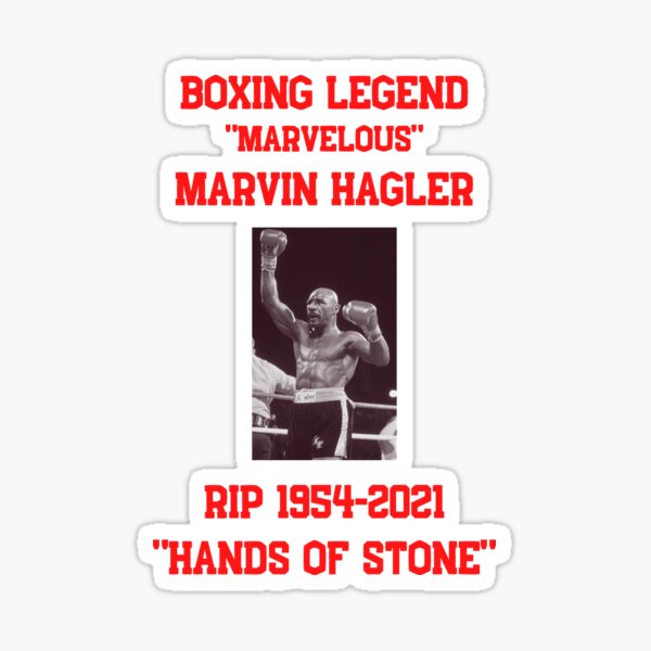 Artikel-Vorschau von RIP Marvelous Marvin Hagler Weltmeister 1954-2021, designt und verkauft von WoodburyLake.