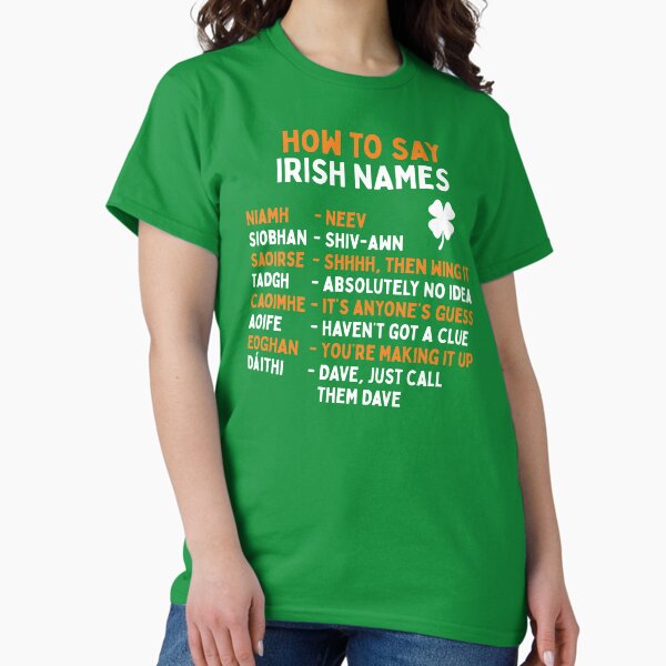 Item preview, How To Say Irish Names designed and sold by el-em-cee.