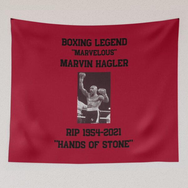 Item preview, Marvelous Marvin Hagler World Champion RIP 1954-2021 designed and sold by WoodburyLake.