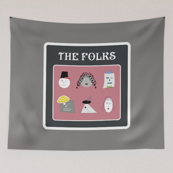 Item preview, The Folks Series - Surrealism Figure Art designed and sold by ThisNThatImages.