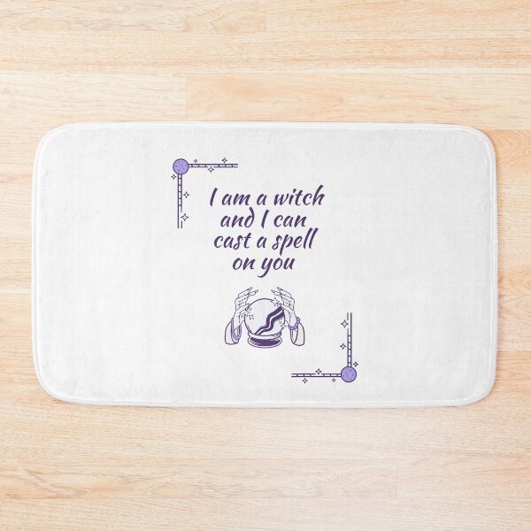 Item preview, Witch sayings witchy vibes dark art design theme gifts (in white) designed and sold by RebelliousRosee.