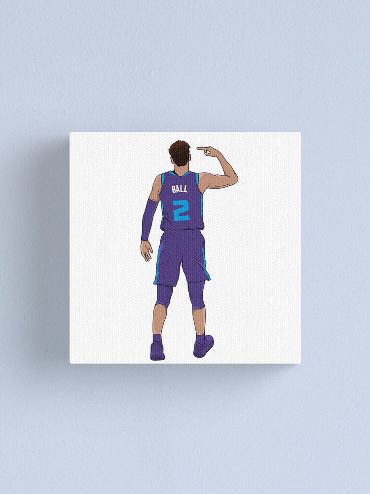 Lamelo Ball Purple Jersey | Canvas Print