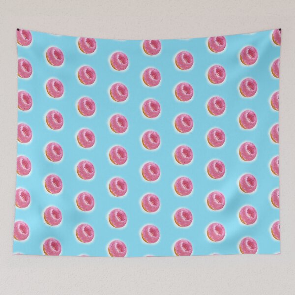 Item preview, pink glazed donut with purple sprinkles designed and sold by YUMMY PENCIL.