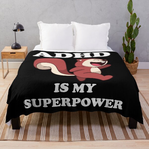 Item preview, ADHD Squirrel Is My SuperPower Funny ADHD Awareness designed and sold by wdyoungblood.