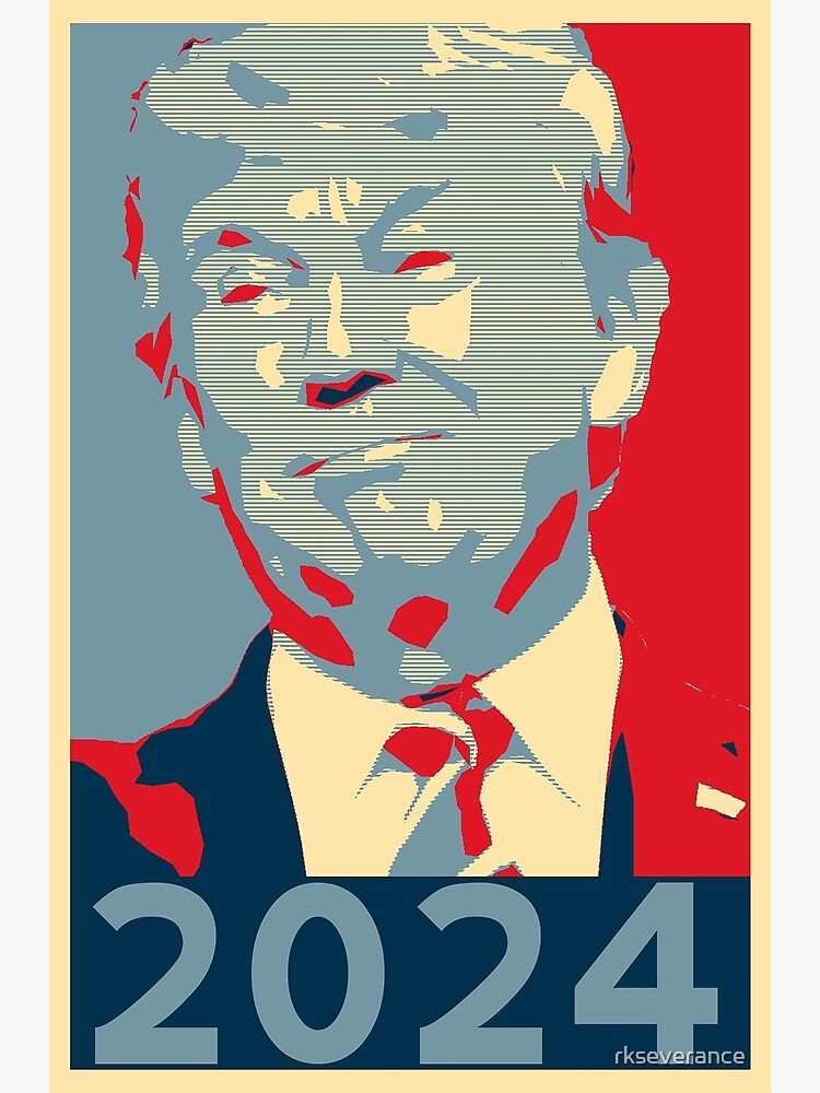 "Hope 2024 Edition" Poster by rkseverance Redbubble