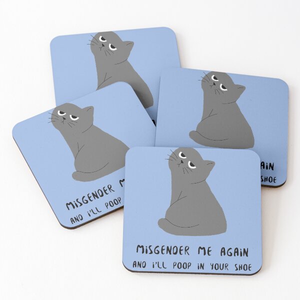 Item preview, Misgender Me Again and I'll Poop in Your Shoe designed and sold by InfiniteParker.