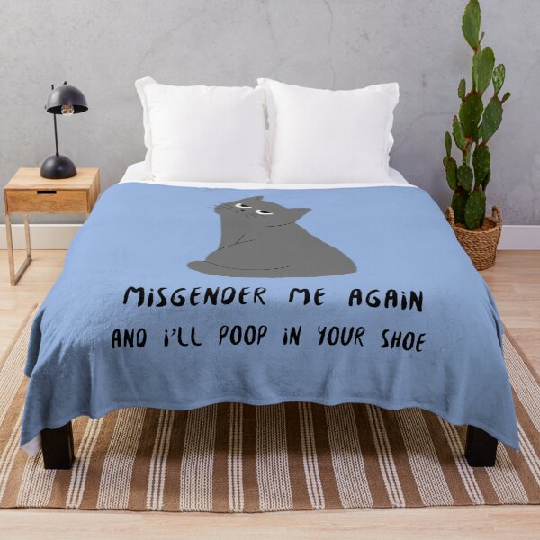 Item preview, Misgender Me Again and I'll Poop in Your Shoe designed and sold by InfiniteParker.