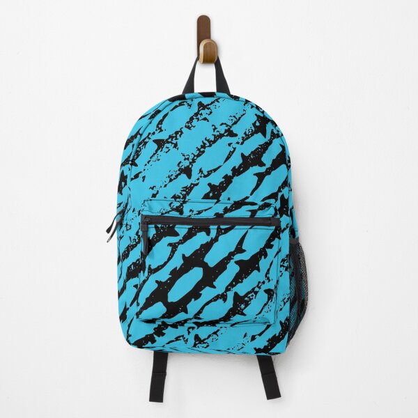 Item preview, Abstract Diagonal Black Shark Pattern designed and sold by pelagio.