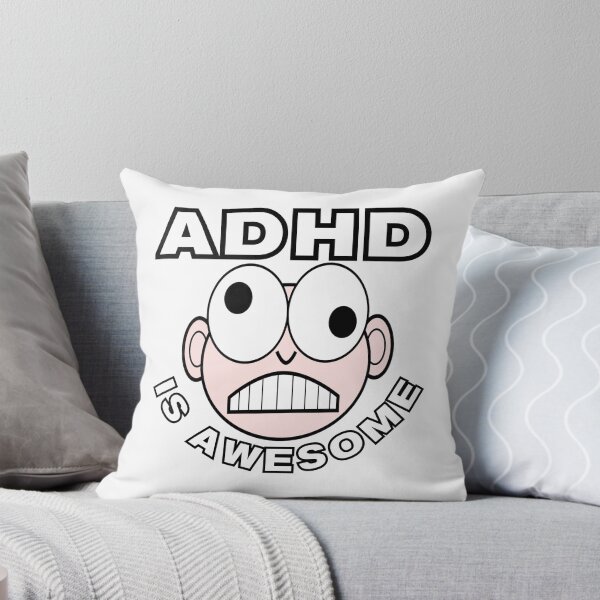 Item preview, ADHD is Awesome designed and sold by Square Root of Squid.