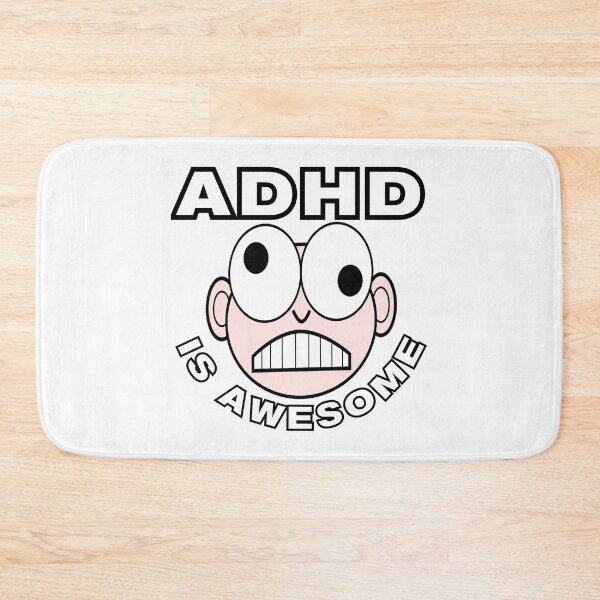 Item preview, ADHD is Awesome designed and sold by Square Root of Squid.