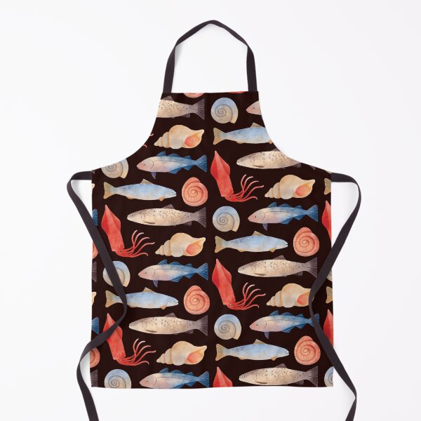 Item preview, Assorted Shellfish Seafood 2 designed and sold by Alicia Chee.