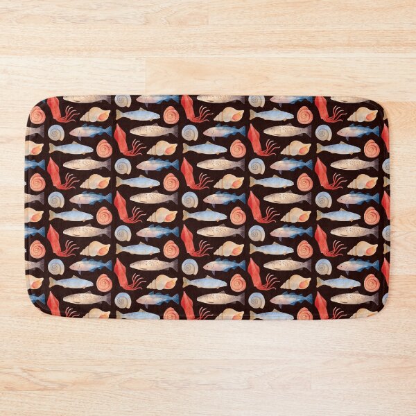 Item preview, Assorted Shellfish Seafood 2 designed and sold by Alicia Chee.