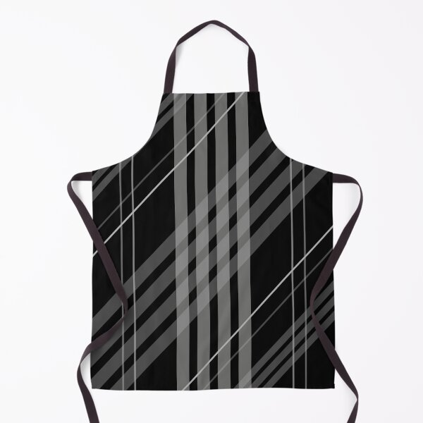Item preview, Black and Gray plaid stripes line pattern designed and sold by BLMcreations.