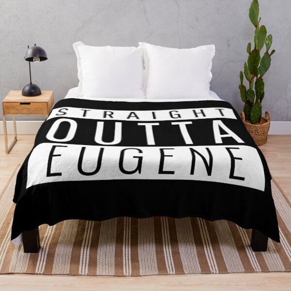 Item preview, Straight Outta Eugene  designed and sold by Teelogic.
