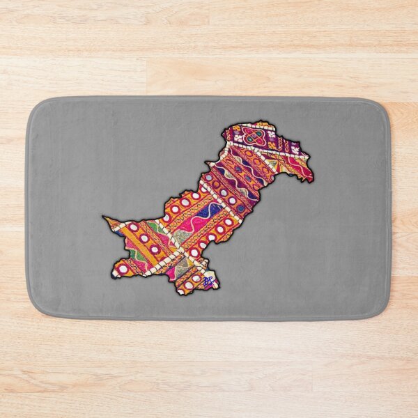 Item preview, Pakistan in Mirror Fabric designed and sold by Dania Shoaib.