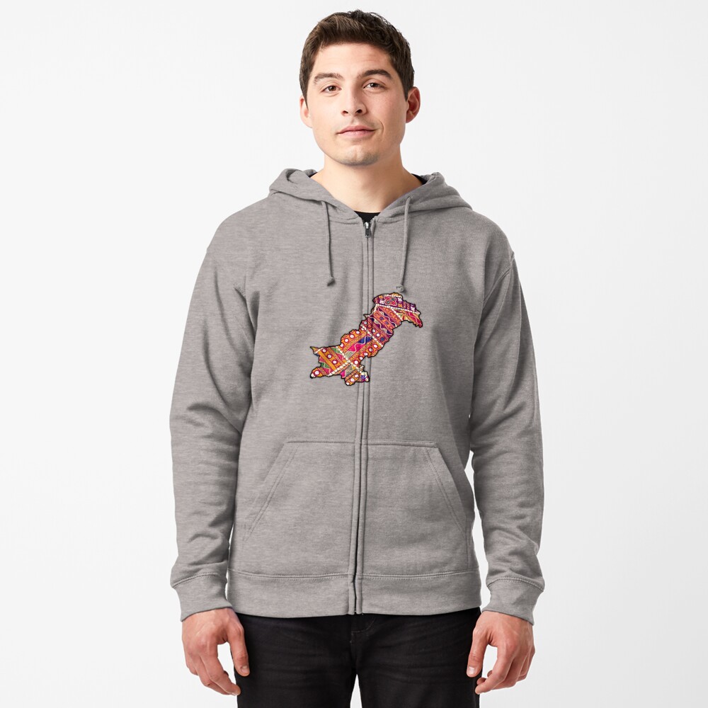 Aperçu de l'œuvre Veste zippée à capuche créée et vendue par daniashoaib.